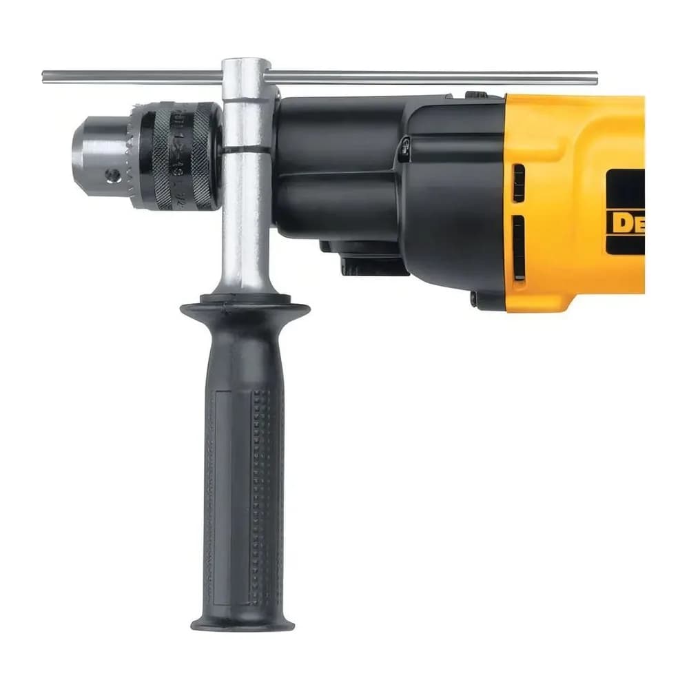 Furadeira de Impacto 13MM Dewalt Modelo DW505 Furadeira Elétrica Profissional Potência de 800W Amarelo 220V 50 HZ/60 Hz