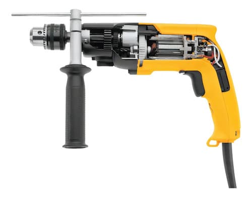 Furadeira De Impacto 13mm Dewalt Modelo Dw505 Furadeira Elétrica Profissional Potência De 800w Amarelo 220v 50 Hz/60 Hz 4