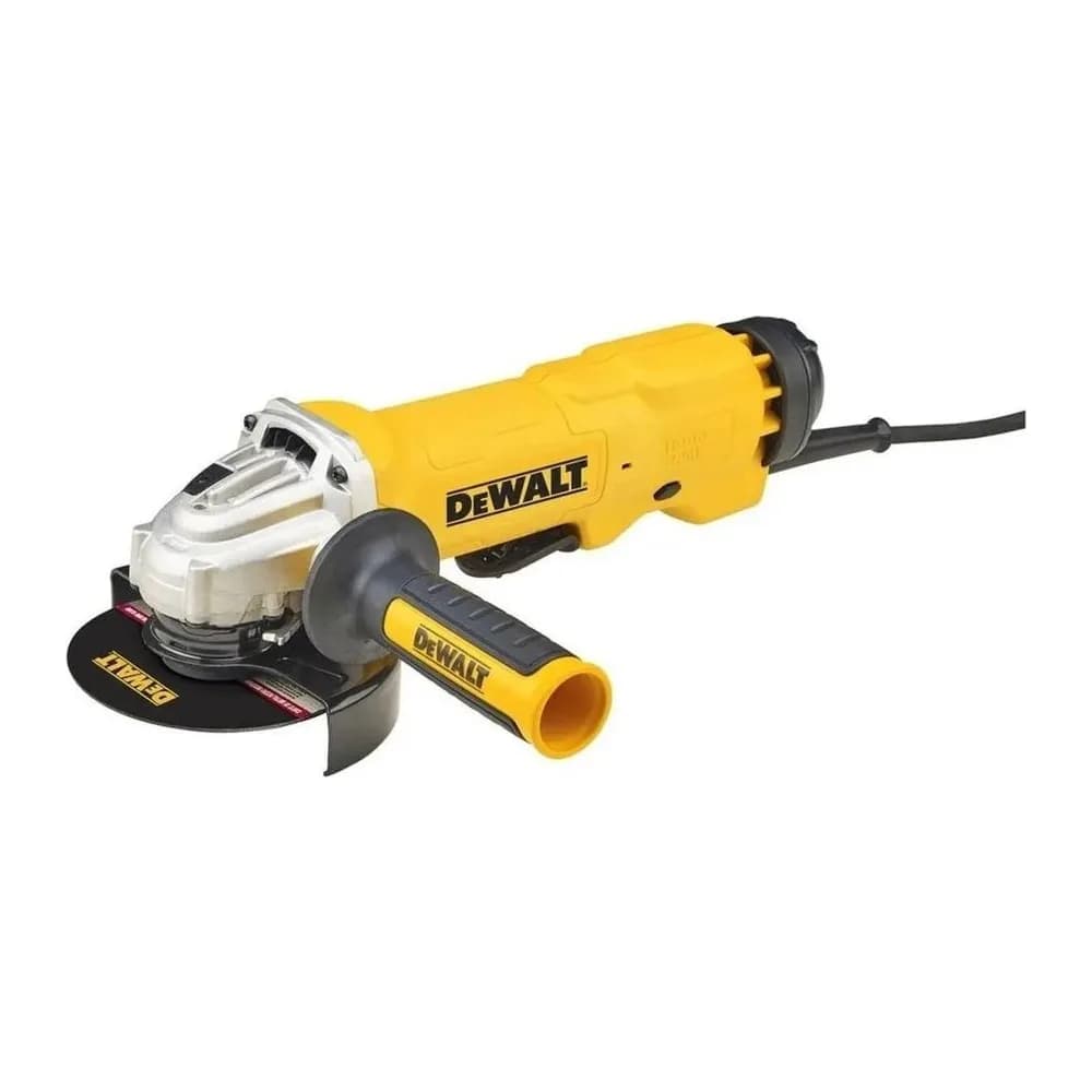 Esmerilhadeira Angular 125MM Dewalt, Modelo DWE4314, com Potência de 1500W, Ideal para Trabalhos em Serralherias Amarelo 220V 50 Hz – DWE4314B2
