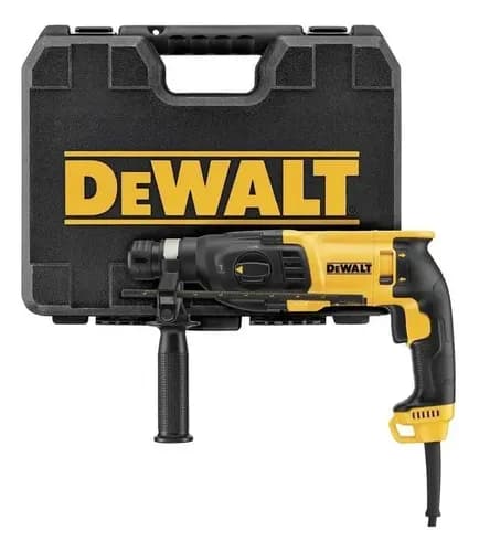 Martelete Perfurador Rompedor 3 Modos 1.500 Rpm Dewalt D25133k Com Maleta Amarelo 220v 60 Hz