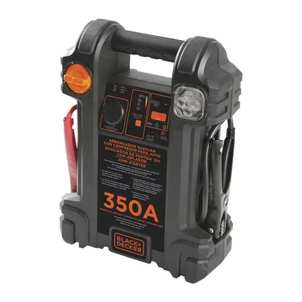 Auxiliar de Partida 350 Amperes 12V JS350CC Black + Decker