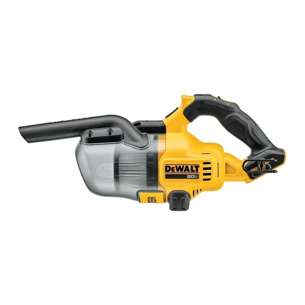 Aspirador de Pó Portátil Industrial Dewalt Modelo DCV501HB Acompanha 6 Acessórios 20V Amarelo