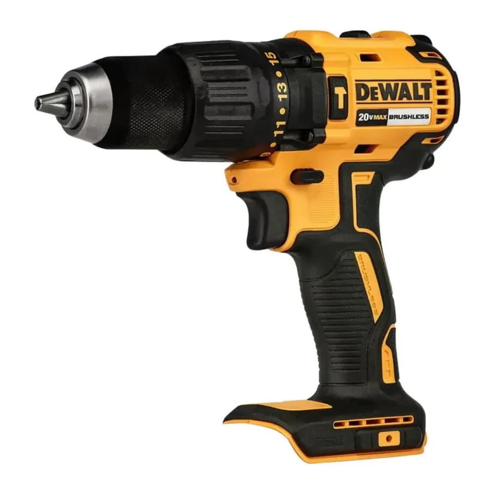 Parafusadeira e Furadeira de Impacto 13MM 20V Brushless Dewalt DCD7781B Amarelo/preto