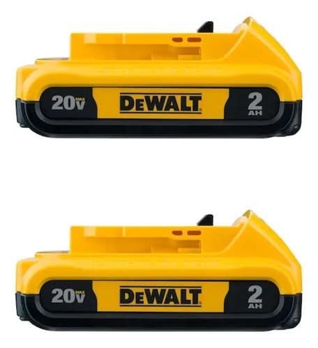 Parafusadeira E Furadeira De Impacto 13mm 20v Dewalt Dcd7781d2 Com 2 Baterias, Carregador E Maleta Amarelo 220v 50 Hz 10