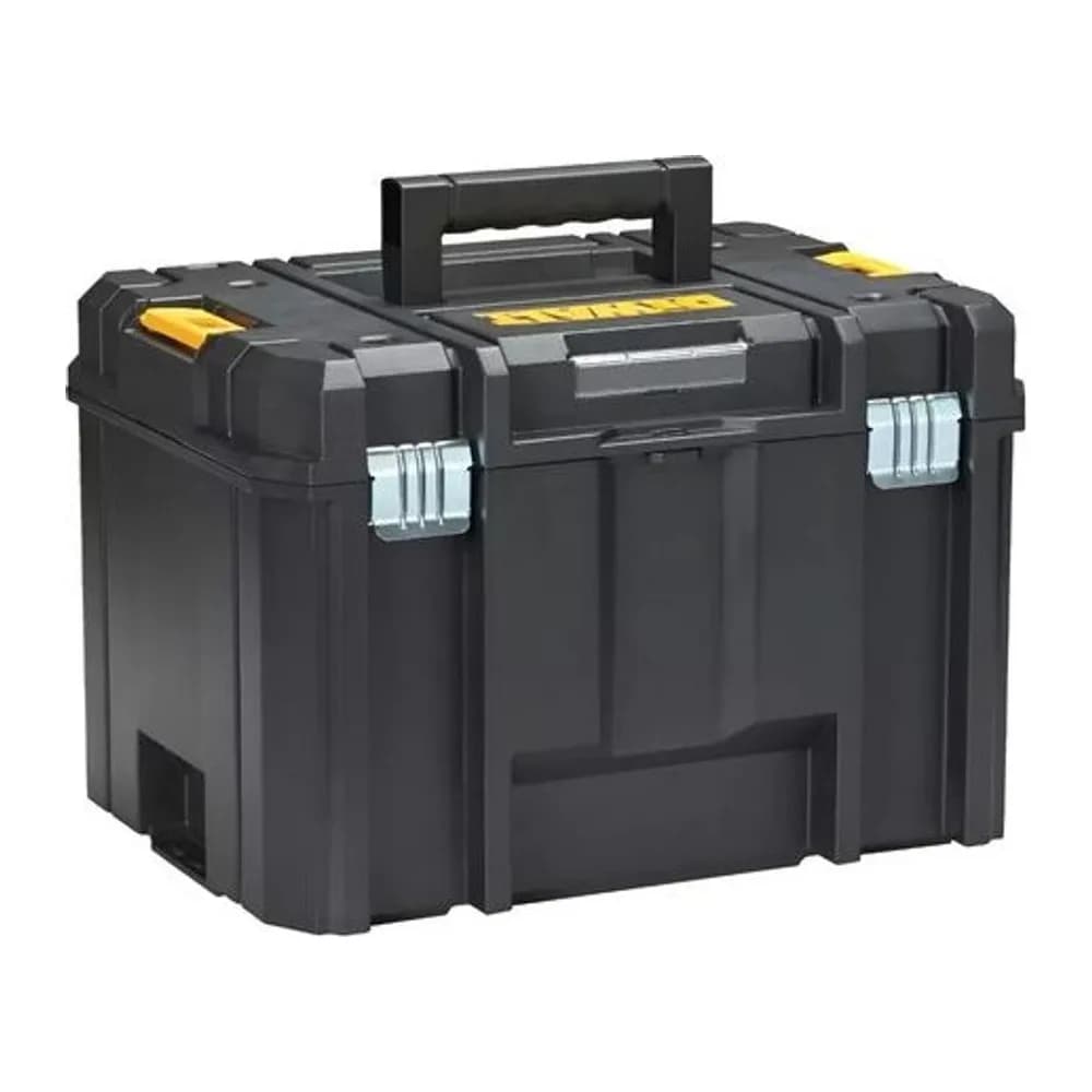 Caixa Organizadora de Ferramentas Dewalt Modelo DWST17806 com Bandeja Removível 28L Preto
