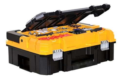 Maleta De Ferramentas Com Rodas Dewalt Dwst60404 3 Módulos Capacidade 50kg Cor Preto 2