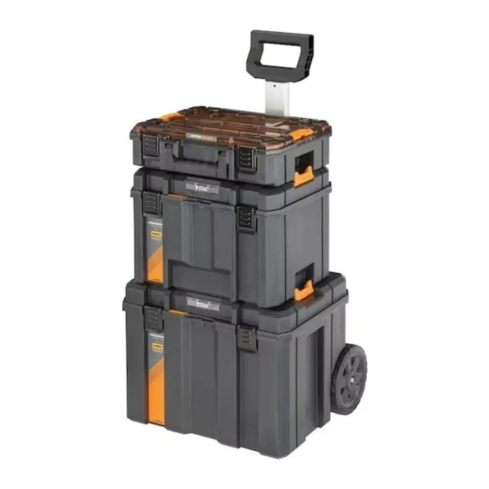 Torre de Armazenamento 3 em 1 Dewalt Tstak DWST60452 Fechamento com Cadeado Única