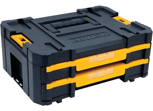 Caixa Organizadora De Ferramentas Dewalt Dwst17804 Capacidade De 7,5kg Preto/amarelo 8
