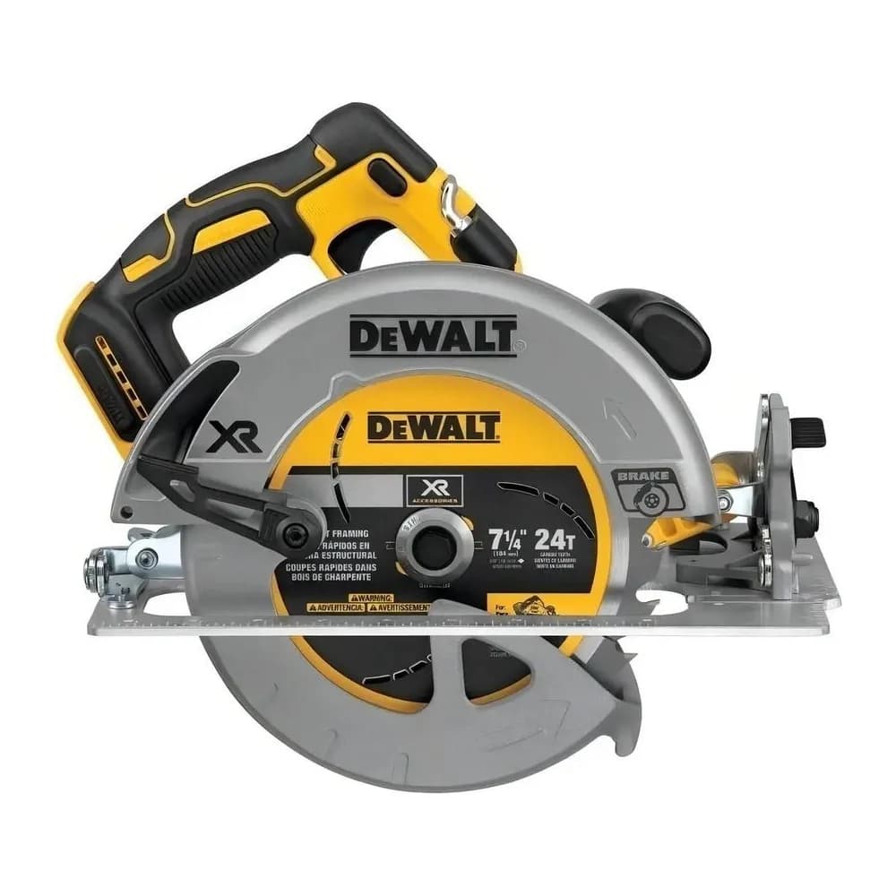 Serra Circular a Bateria 20V 7.1/4' Dewalt DCS570B Amarelo – DCS570B-B3
