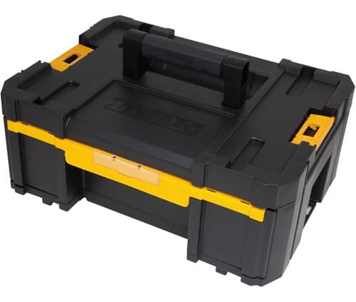 Caixa Plastica Ferrament 2 Gavet Tstak - Dwst17803 - Dewalt Preto