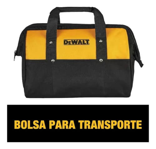 Kit Com 2 Baterias 5ah Dewalt Modelo Dcb205c2k 1 Carregador E 1 Bolsa Bivolt Amarelo 5