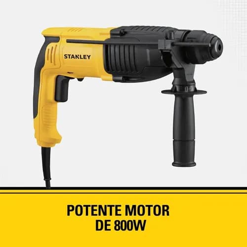 Martelete Stanley Modelo Shr263k Potência 800w Amarelo/preto 220v 50 Hz/60 Hz 5