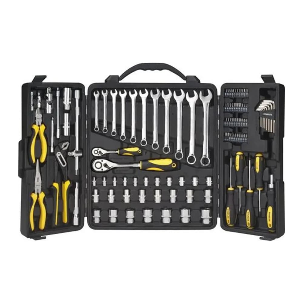 Jogo Kit Ferramentas 110 Peças Cromado STMT81243-840 Stanley Silver