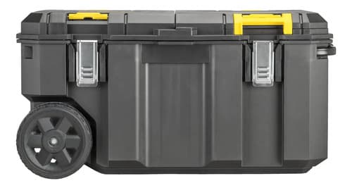 Caixa De Ferramentas Contractor Dewalt Modelo Dwst17871 Organizador Empilhável Capacidade De 50kg Preto 2