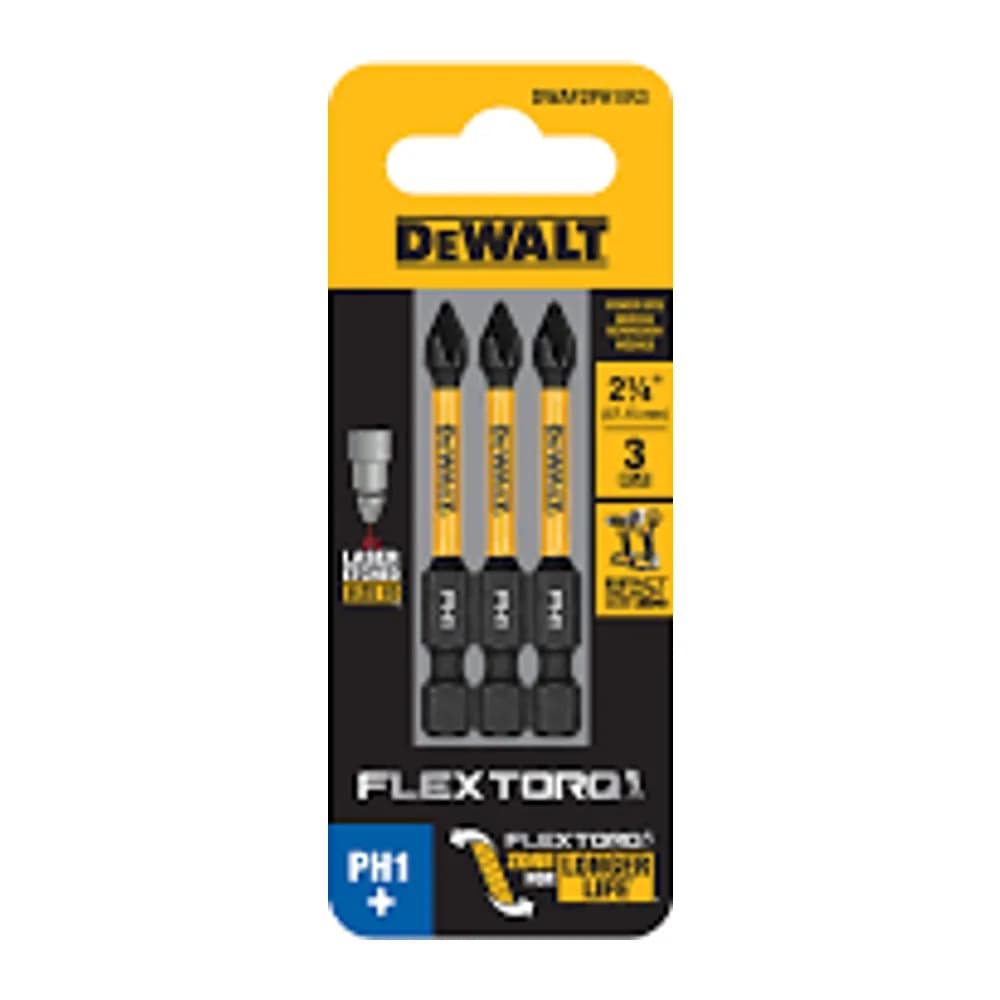 Ponta Bit Philips PH1 57MM C/03 Flextorq DWAF2PH1IR3 Dewalt