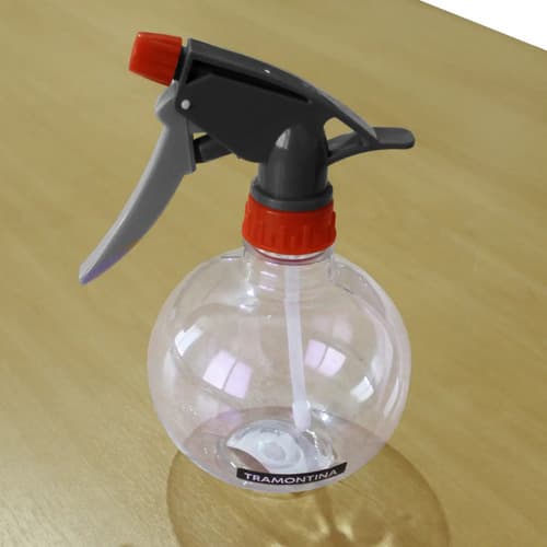 Pulverizador Borrifador Manual Pressão 450ml Tramontina Cor Transparente 6