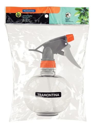 Pulverizador Borrifador Manual Pressão 450ml Tramontina Cor Transparente 2