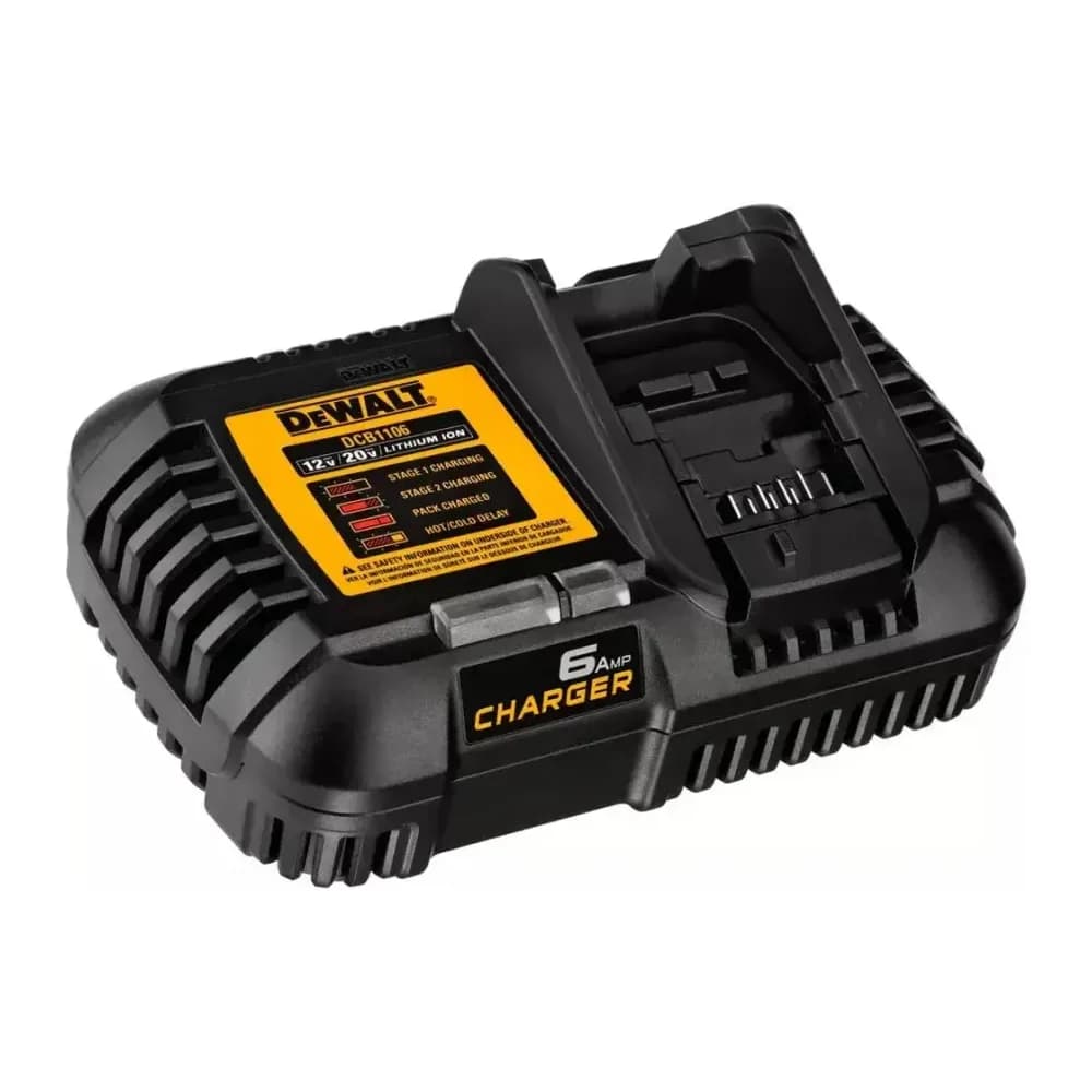 CARREGADOR RÁPIDO 20V MAX* LI-ION 6A 220V DCB1106-B2