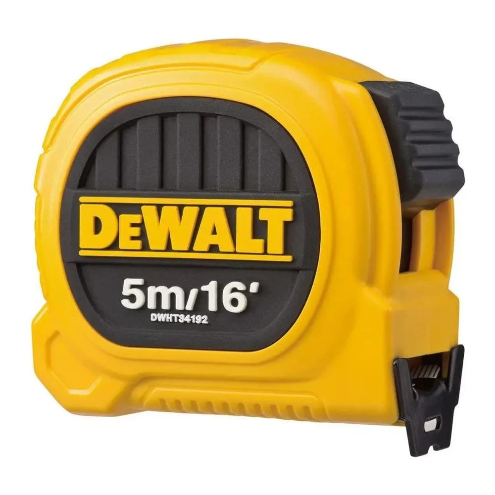 Trena Métrica Dewalt 5MX25MM Botão com Trava Impressão Dupla Dois Lados – DWHT34192L